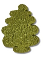 WG Christmas Tree Cookie, 1.2 oz