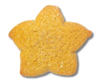 Yellow Star Cookie