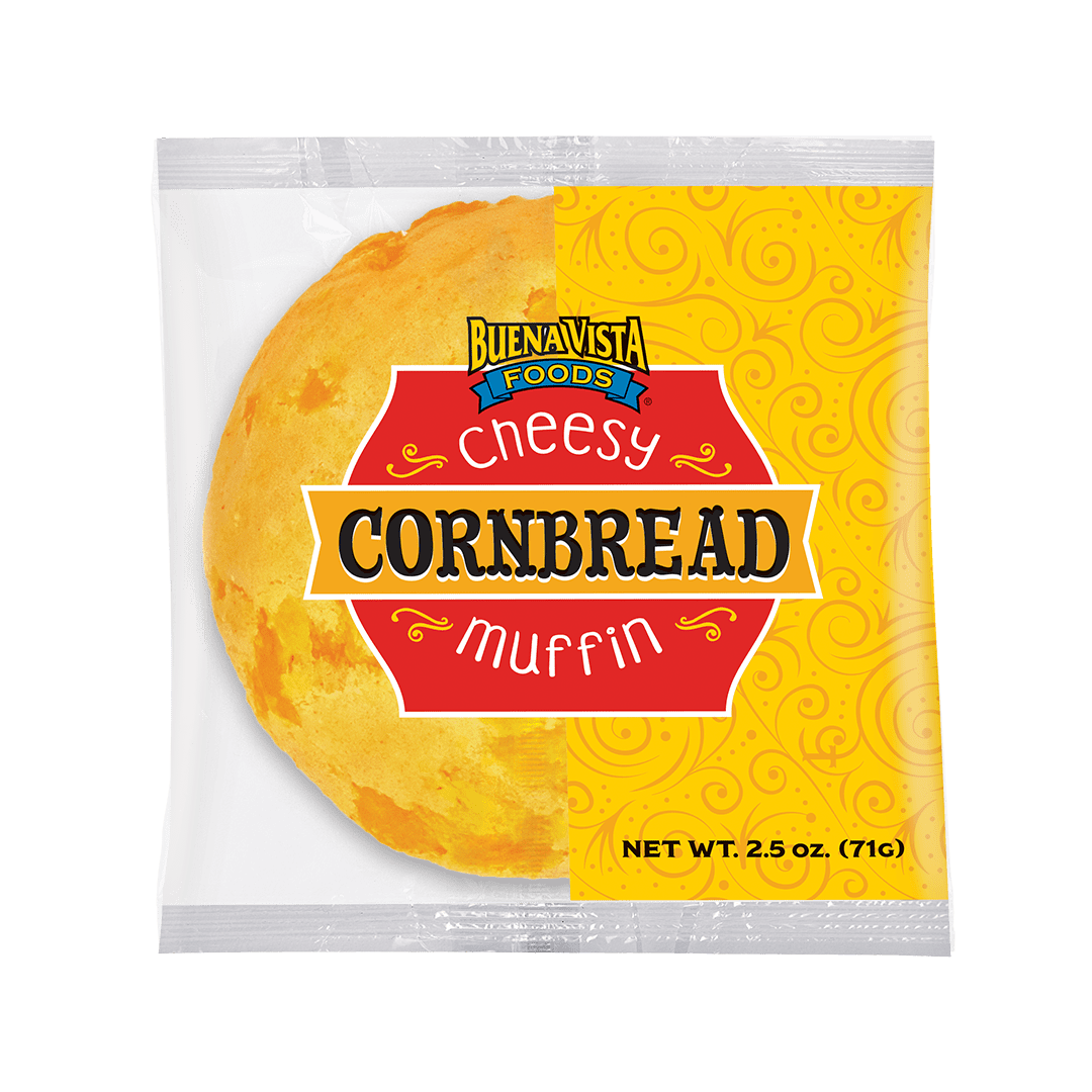 WG Cheesy Cornbread Muffin, IW
