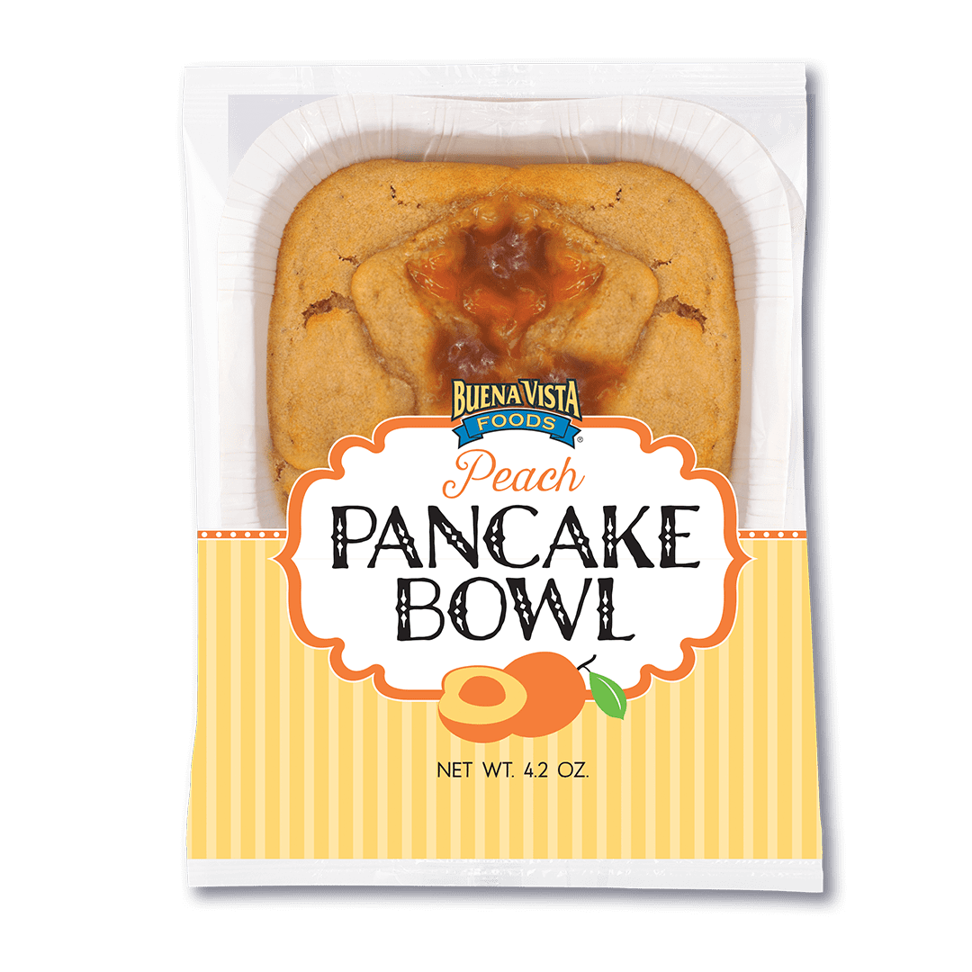 Whole Grain Pancake Bowl - Peach