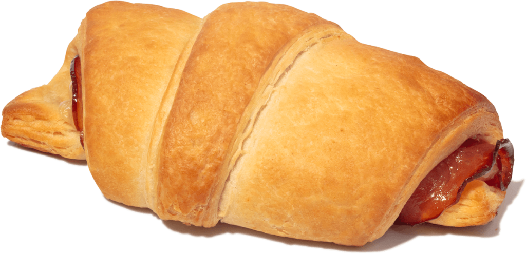 WG Ham and Swiss Croissant, 60 ct
