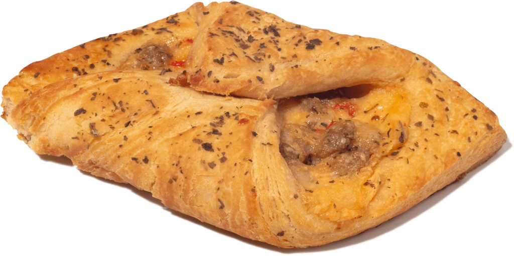WG Croissant with Turkey Sausage and Cheese