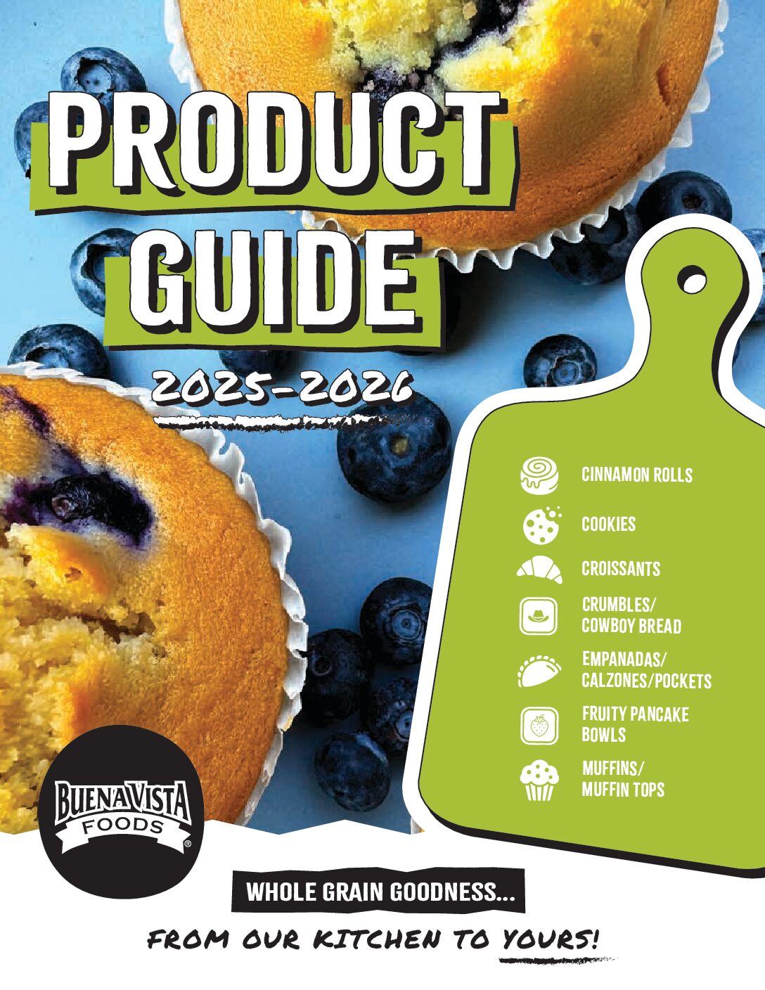 Cover for Buena Vista Foods
Product Guide SY25-26