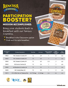 Cover for Crumbles Participation booster