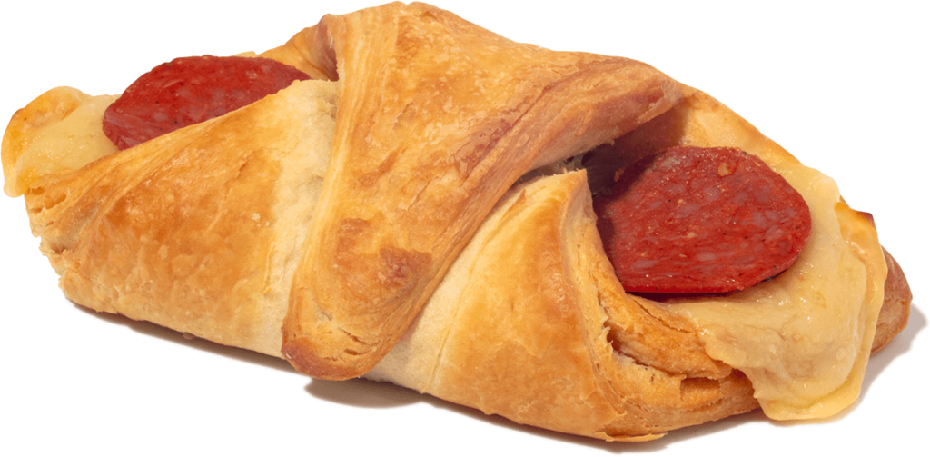 WG Croissant w/ Beef Pepperoni and Cheese, IW